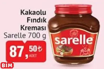 SARELLE KAKAOLU FINDIK KREMASI